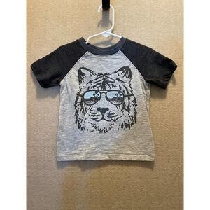 Old Navy shirt Boy's 2T Black and Gray